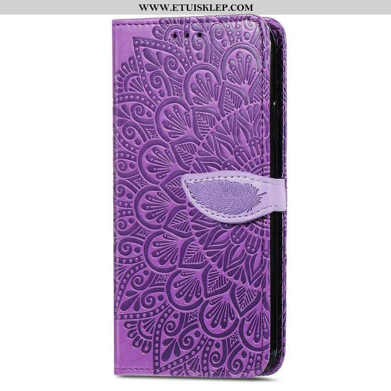 Etui Folio do iPhone 13 Mini Plemienne Liście